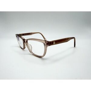 JUICY COUTURE JU187 8XO Transparent Pink Womens Eyeglasses 51-16-140 Semi CatEye